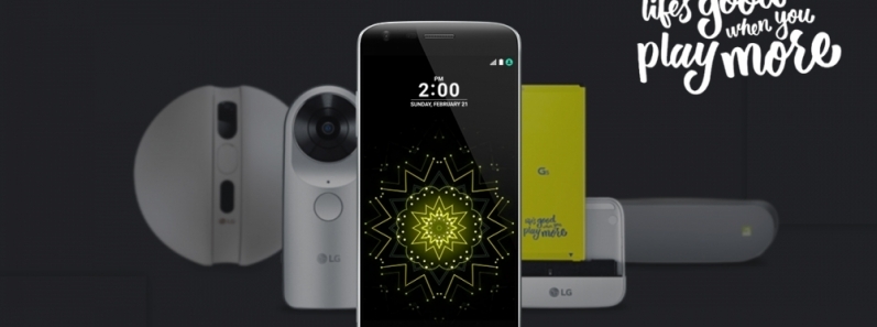 LG G5: thiết kế tháo được, gọn nhẹ, hai camera sau