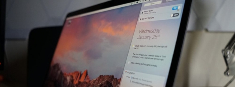 macOS Sierra 10.12.4 chính thức ra mắt với tính năng Night Shift bảo vệ mắt