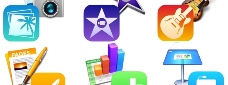 Apple miễn phí bộ app iMovie, Numbers, Keynote, Pages, GarageBand cho tất cả mọi người