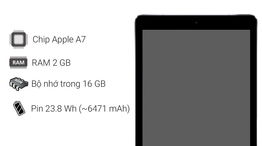 iPad mini 3 16Gb , 64gb , 128gb , Apple Center đà nẵng , 30 Nguyễn văn linh 