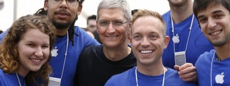 Nhân viên Apple có lương cao gần gấp đôi nhân viên Goole