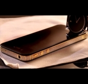 Xương iPhone 4S 16GB Mạ vàng 24K đính đá Swarovski