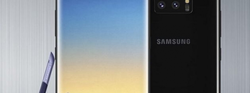 Galaxy Note 8 đã chính thức xuất hiện trên trang chủ của Samsung